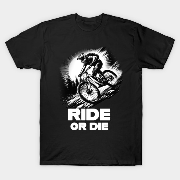 Ride Or Die T-Shirt by DesignByKev